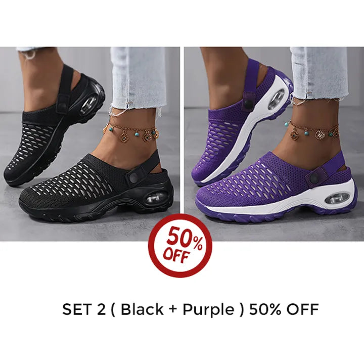 ⭐Last Day Sale 50% OFF⭐Orthopedic Clogs With Air Cushion Support to Reduce Back and Knee Pressure🔥
