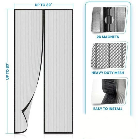 Magnetic Screen Door