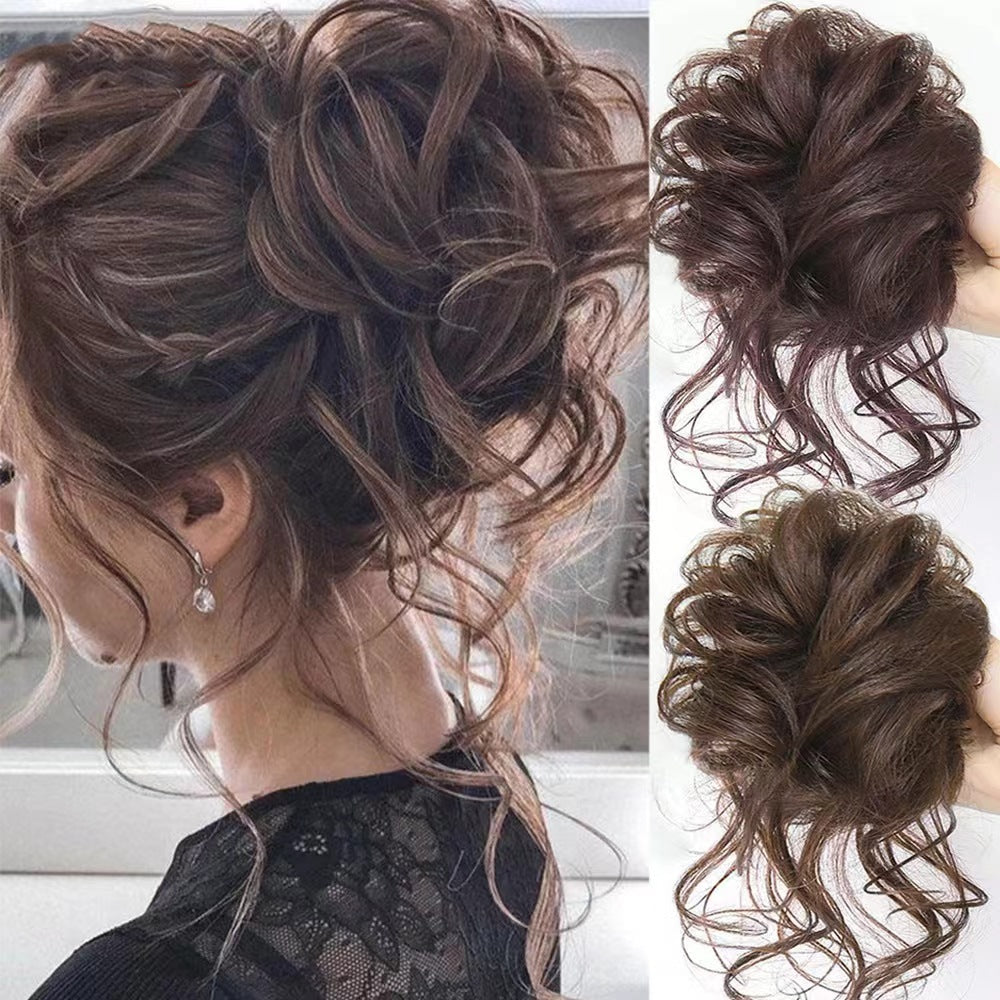 【🔥Hot Sale】 Messy Curly Hair Bun
