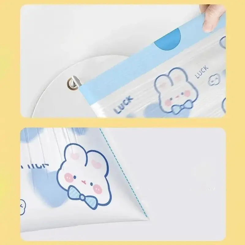 100 Pcs Kantong Plastik Sampah Tali SerutUkuran 45x50cm Kantong Serba Guna