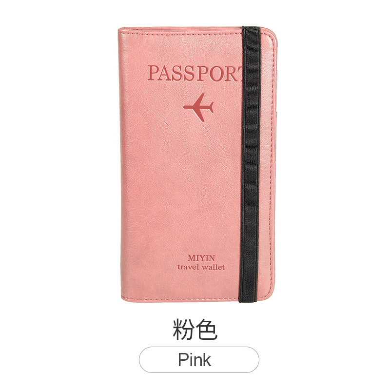 RFID Blocking Leather Card Wallet