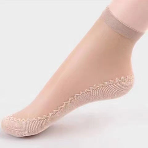 🔥【Limited time offer】🔥Cotton-soled ruffled short socks, non-slip style
