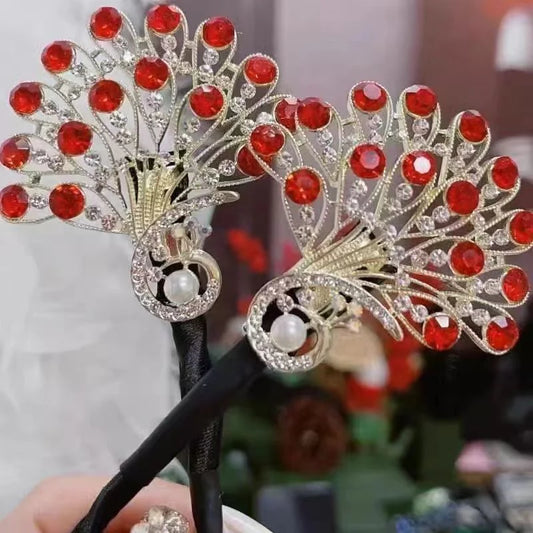 【💞Buy 1 Get 1 Free】🦚Fashion Retro Peacock Hair Accessories