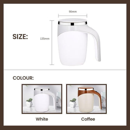 Now 50% Off! 🎉|✨Magnetic Automatic Self-Stirring Coffee Mug