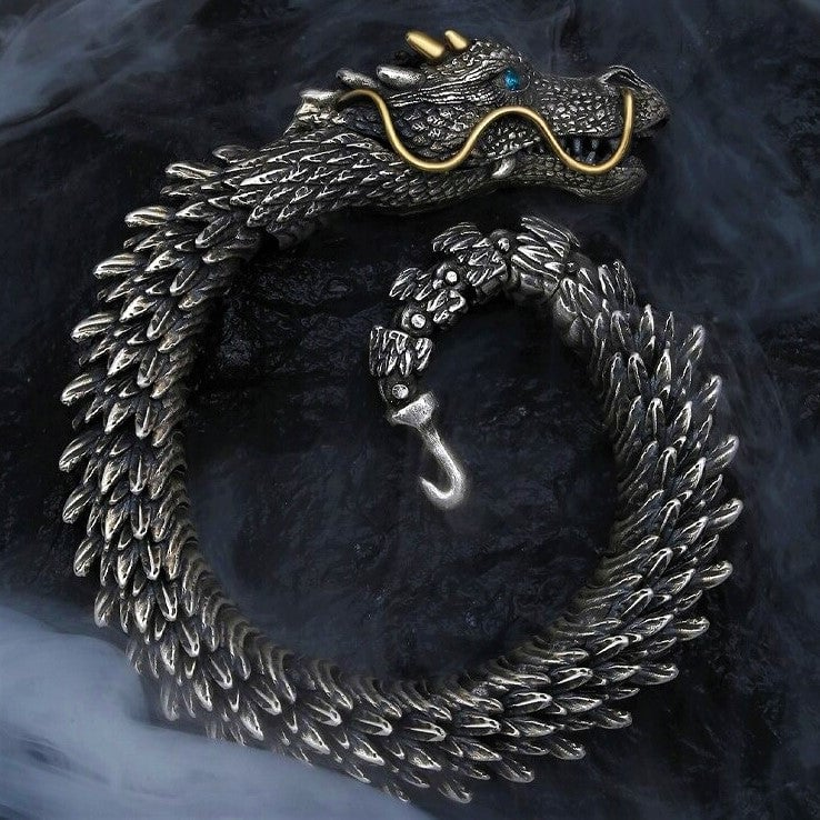 Unleashing the Power of Handmade Golden Horn Dragon Bracelet