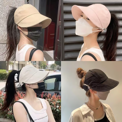 🔥Outdoor UV Protection Hollow Top Sun Hat