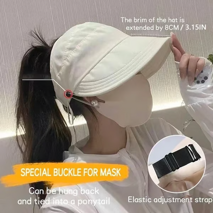 🔥Outdoor UV Protection Hollow Top Sun Hat