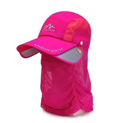 🔥🔥Sun hat with retractable brim for outdoor/fishing/riding/climbing
