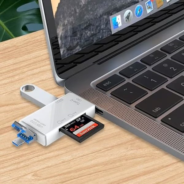 🎁💥6-in-1 Smart Media Card Reader