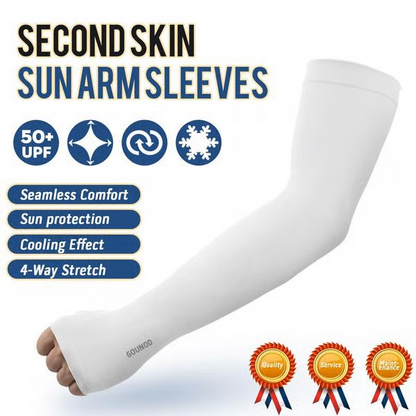 Sun Protection UV Garden Arm Sleeves for Men Women UPF 50+ Compression Cooling sport gloves