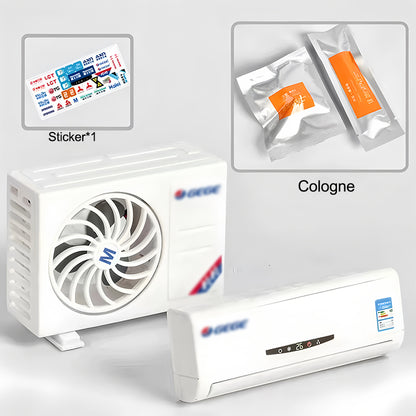 Solar Aromatherapy Car, 🚗Air conditioner style aromatherapy set, long lasting fragrance.
