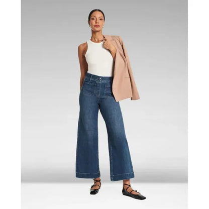 👖Tummy Control Cropped Wide-Leg Jeans ⭐ 2025 Best Selling Jeans