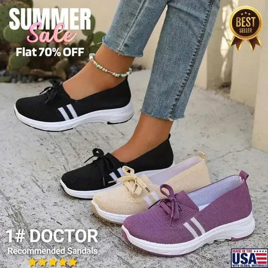 Slip-On Knit Sneakers for Women