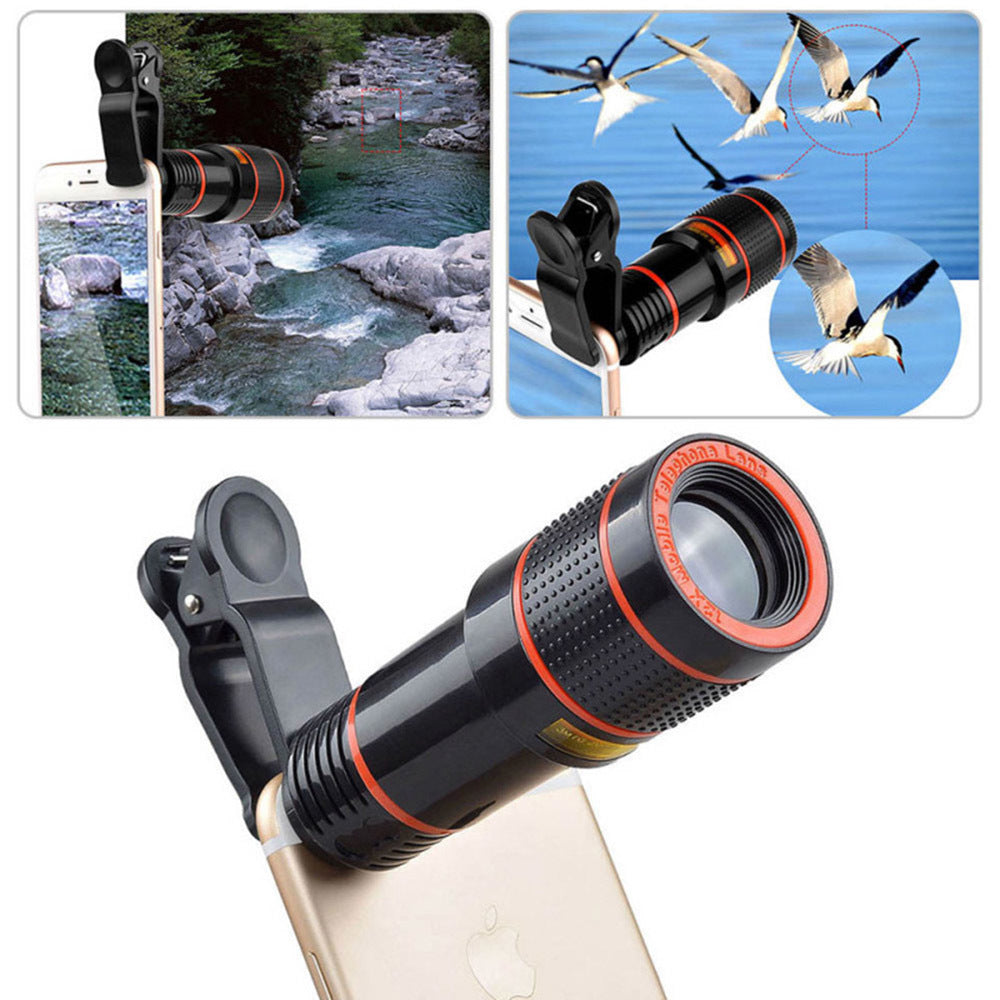 Telescopic Telescope for Smartphone Zoom 8x Fisheye Wide