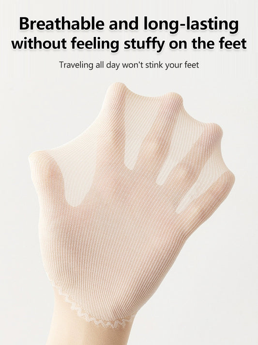 🔥【Limited time offer】🔥Cotton-soled ruffled short socks, non-slip style