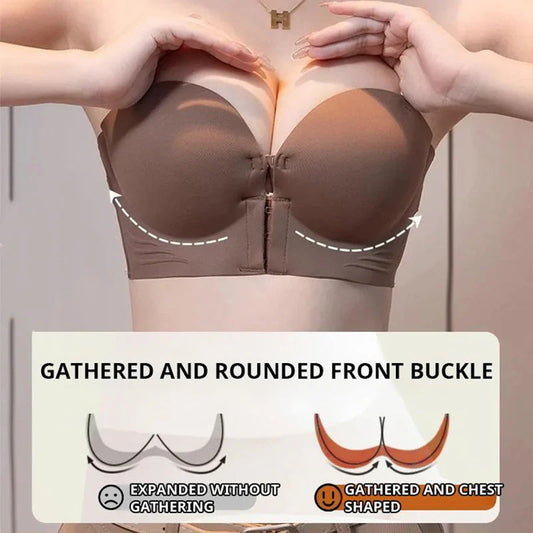 👙Women's Strapless Bra with Non-Slip Front Closure
