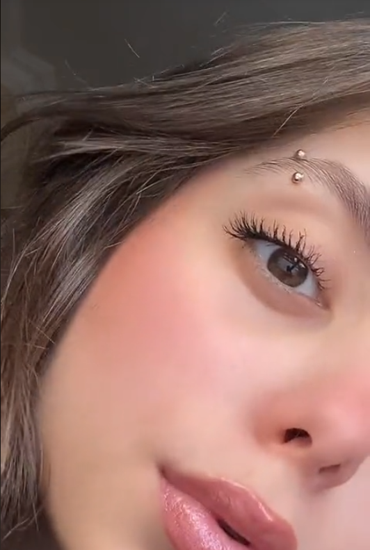 【🔥No Pain🔥】Temporary Eyebrow Piercings|Create Your Own Brow Style Today🎨