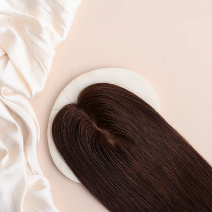 💥Don't Miss it / 100% Pure Natural Human Hair Extensions Thickened Hair Topper  ⭐