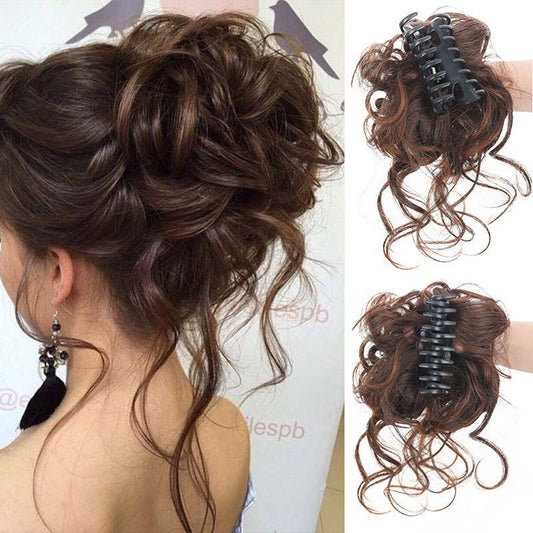 🍃Wig With Clips For Natural Hair