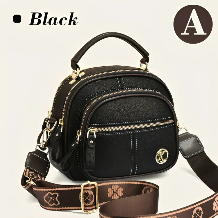 All-in-One PU Leather Shoulder Bag
