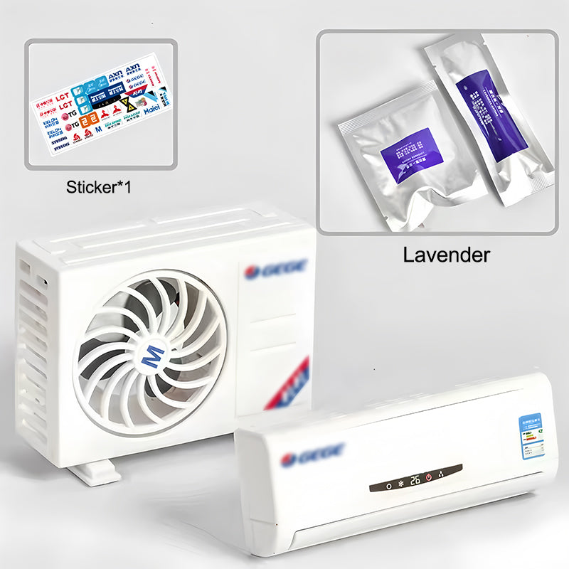 Solar Aromatherapy Car, 🚗Air conditioner style aromatherapy set, long lasting fragrance.