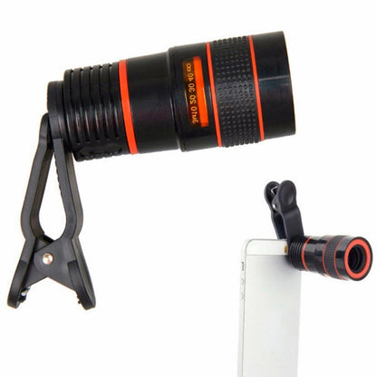 Telescopic Telescope for Smartphone Zoom 8x Fisheye Wide