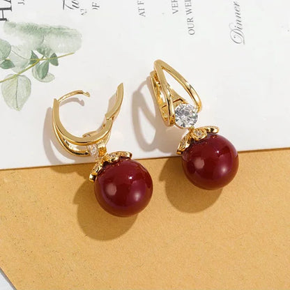 ✨BUY 1 GET 1 FREE (2 pairs)✨Sparkly Huggie Dangle Earrings for Women