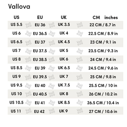 VALLOVA'S RHYSHINE MESH CHAINSANDALS