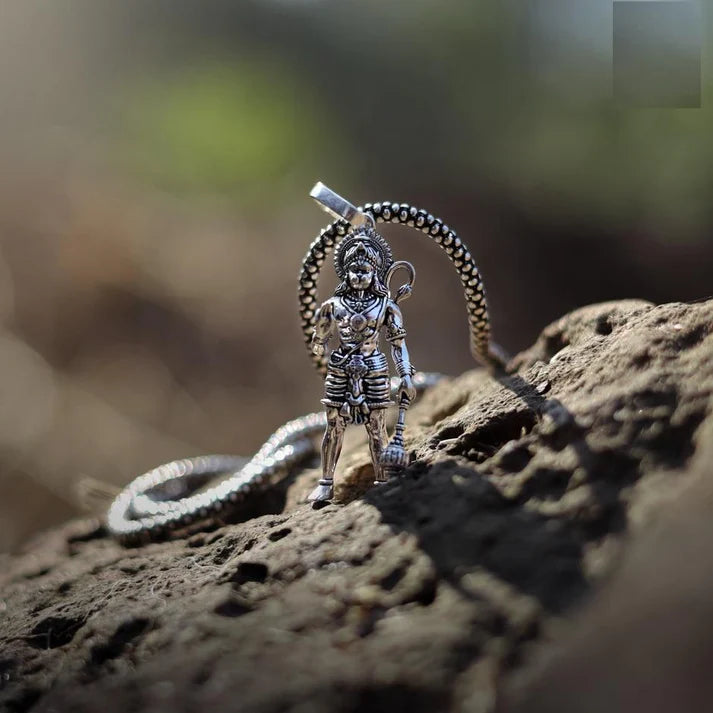 Lord Hanuman Pendant with Chain