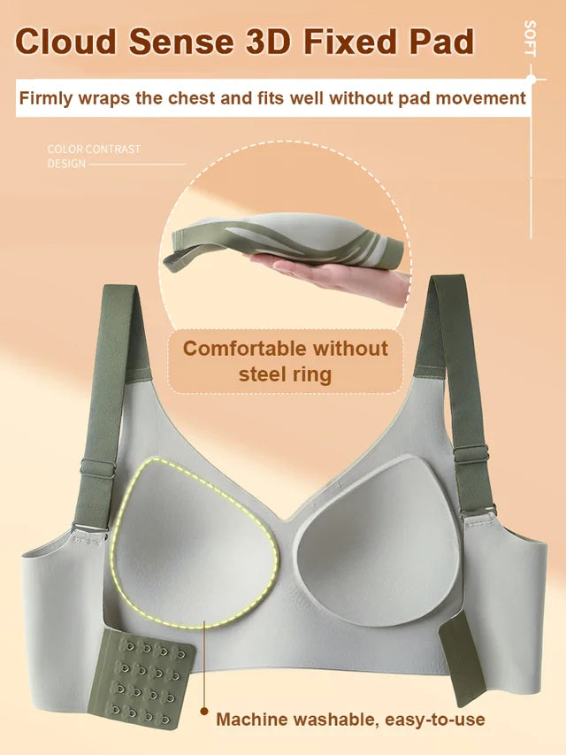 Wireless Lift Anti-Sagging Bra