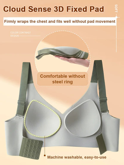 Wireless Lift Anti-Sagging Bra