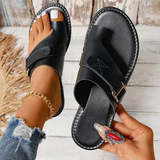 Light fashionable flat open toe sandals