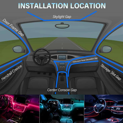 Multi-Color (App Controlled) Ambient Lights
