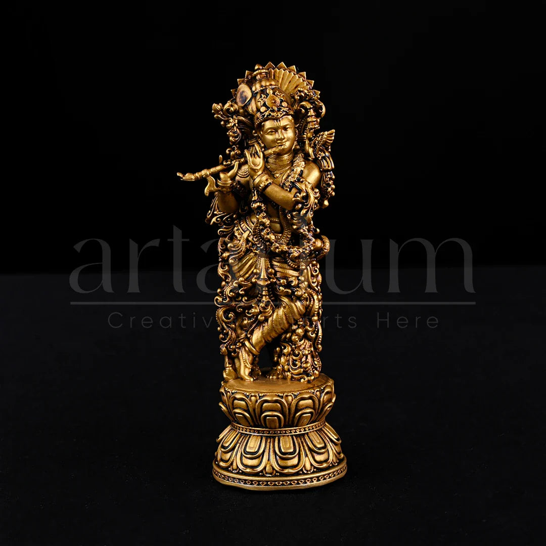 Shree Krishna Idol Car Dashboard