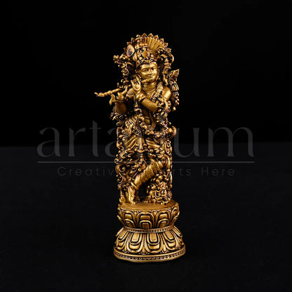 Shree Krishna Idol Car Dashboard