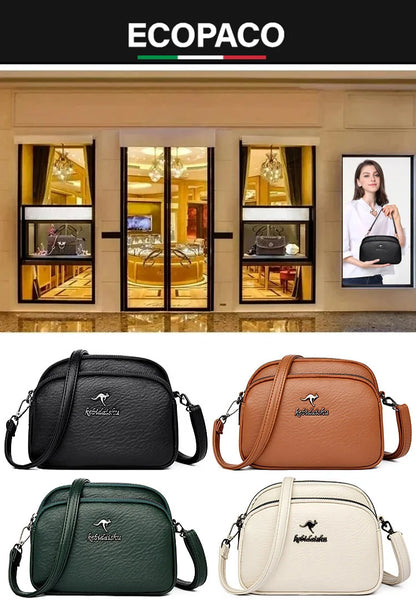 Luxury Four-Layer Independent Shoulder Bag 【Imported Nappa Leather】