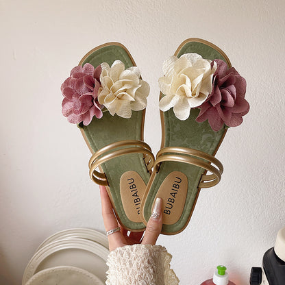 2024 summer new style trendy, fashionable, comfortable and wear-resistant flip flops