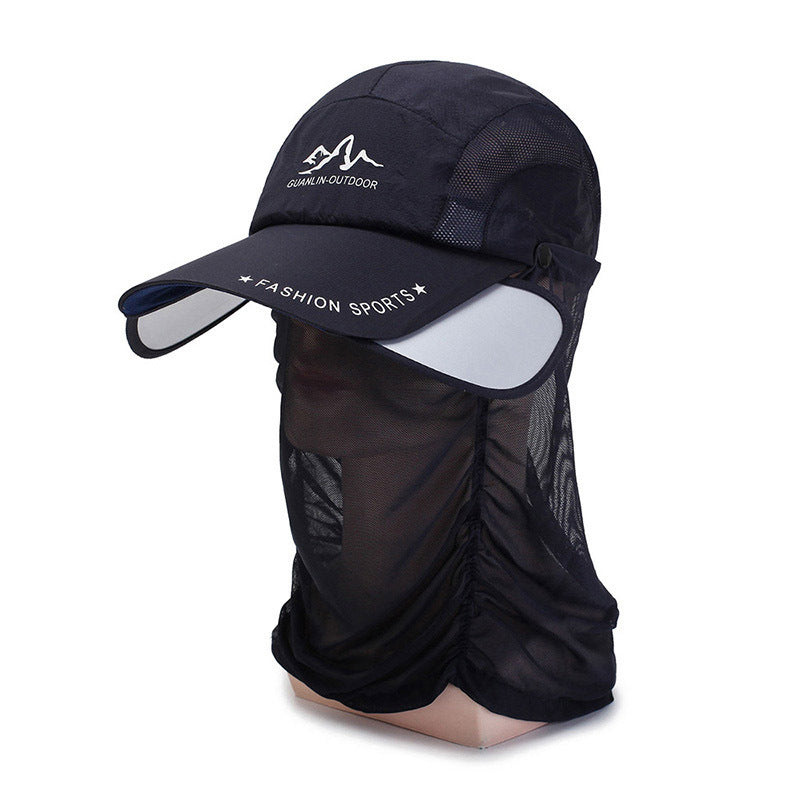 🔥🔥Sun hat with retractable brim for outdoor/fishing/riding/climbing