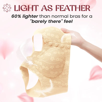 Zero Feel Bra – LAST DAY SALE 70% OFF – Zero Feel Lace Full Coverage Front Closure Bra