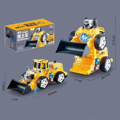 48% OFF 2024 HOT SALEElectric Universal Deformation Police Toy Car