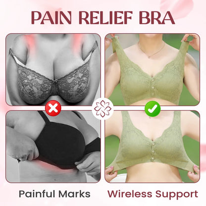 Zero Feel Bra – LAST DAY SALE 70% OFF – Zero Feel Lace Full Coverage Front Closure Bra