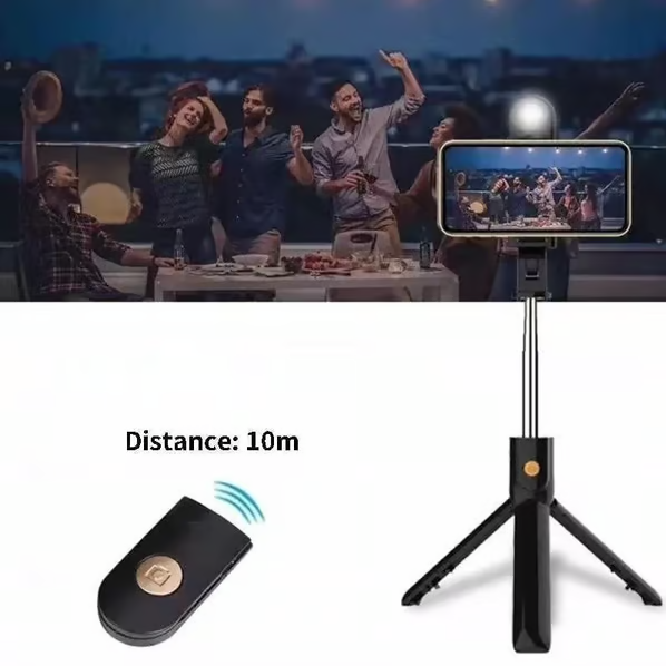 6 In 1 Wireless Bluetooth Selfie Stick