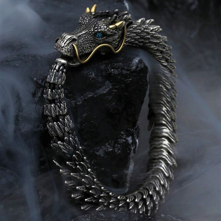 Unleashing the Power of Handmade Golden Horn Dragon Bracelet