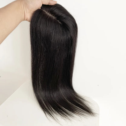 ⏰Limited-time offer⏳| Silk Human Hair Topper🌸💇‍♀️