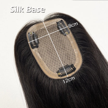 ⏰Limited-time offer⏳| Silk Human Hair Topper🌸💇‍♀️