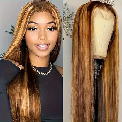 [New Year 50% OFF]Natural Look Gradient Highlight Lace Wig