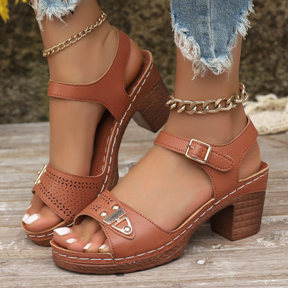High heel sandals for women