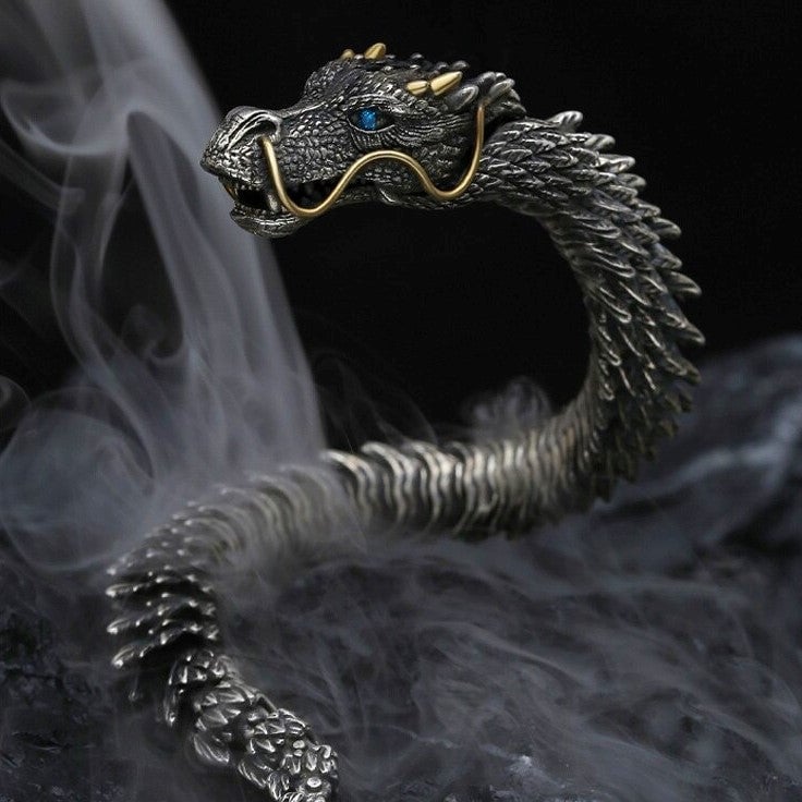 Unleashing the Power of Handmade Golden Horn Dragon Bracelet