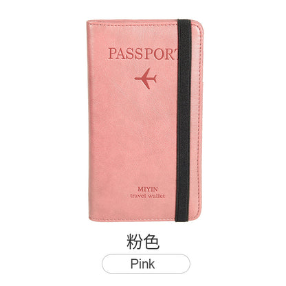 RFID Blocking Leather Card Wallet