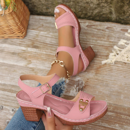 High heel sandals for women